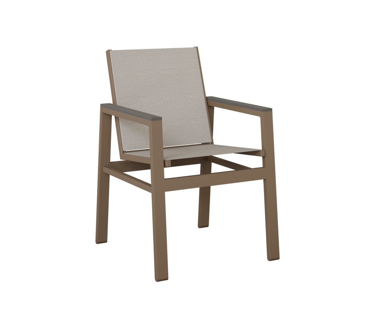 Berlin Gardens Vida Padded Sling Dining Chair