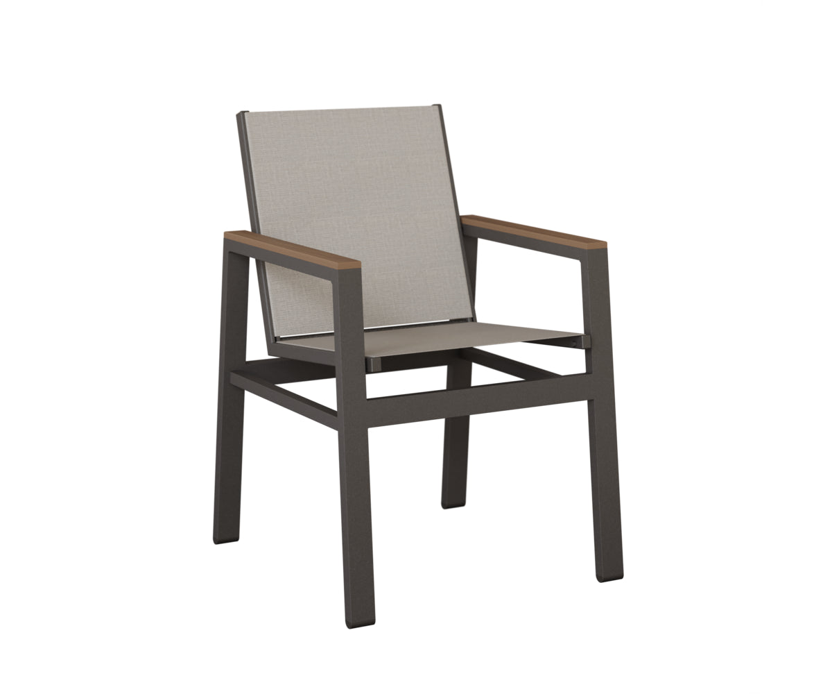 Berlin Gardens Vida Padded Sling Dining Chair