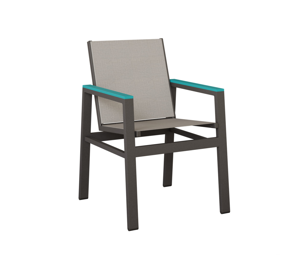 Berlin Gardens Vida Padded Sling Dining Chair