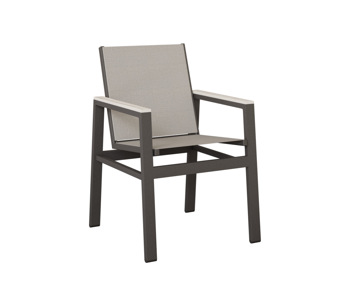 Berlin Gardens Vida Padded Sling Dining Chair