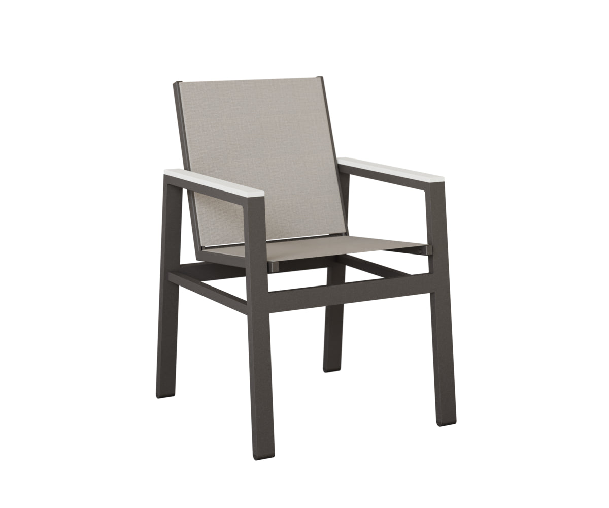 Berlin Gardens Vida Padded Sling Dining Chair