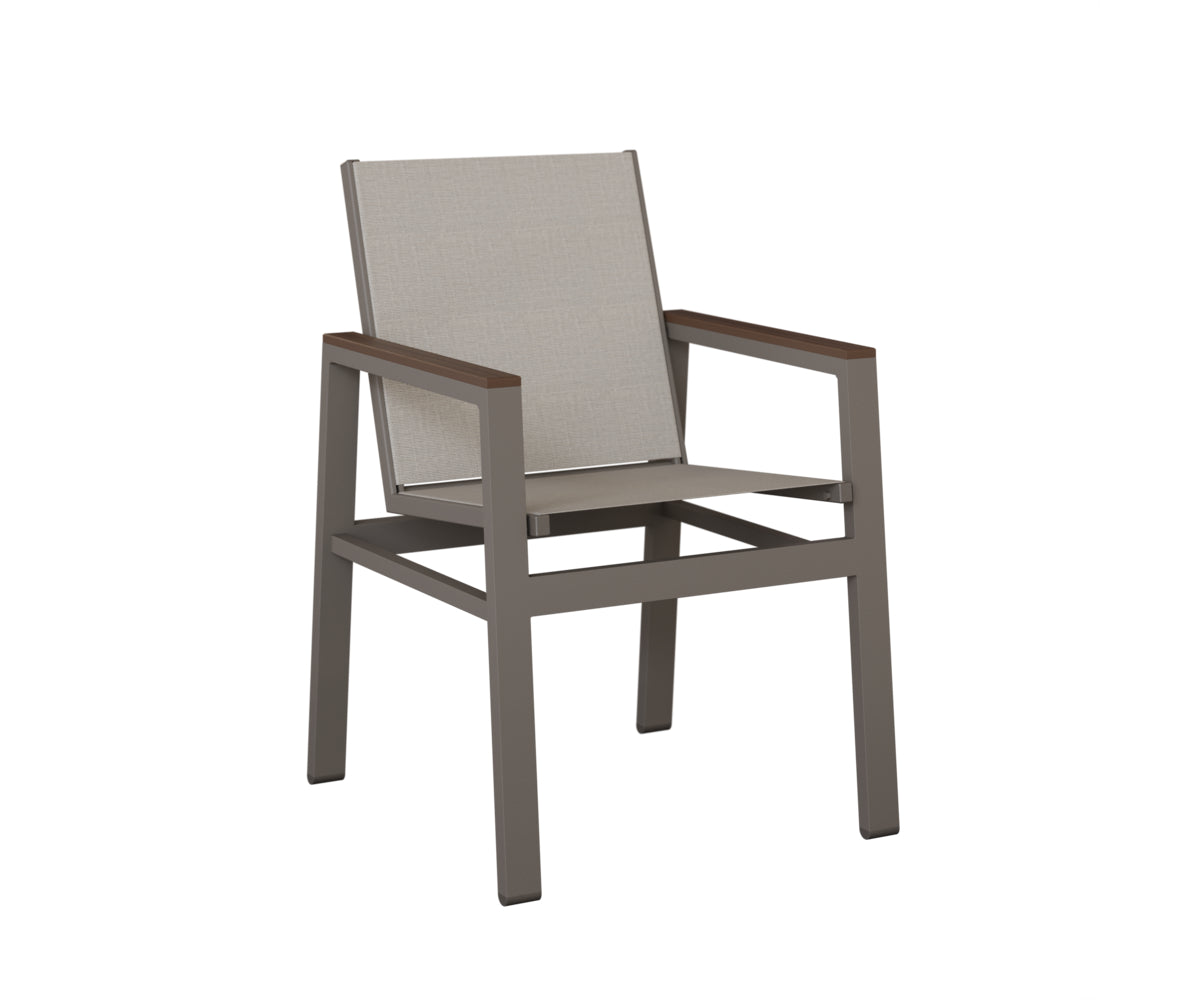 Berlin Gardens Vida Padded Sling Dining Chair