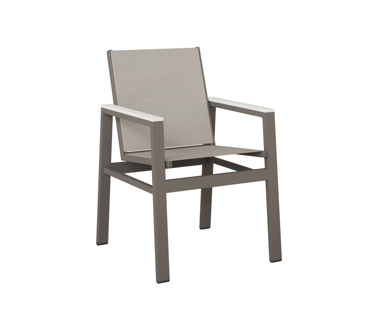 Berlin Gardens Vida Padded Sling Dining Chair