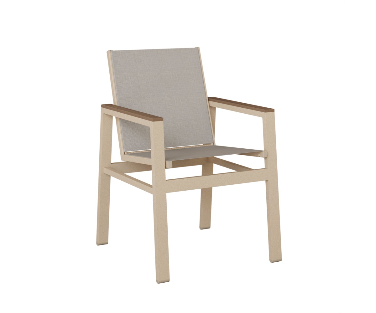 Berlin Gardens Vida Padded Sling Dining Chair