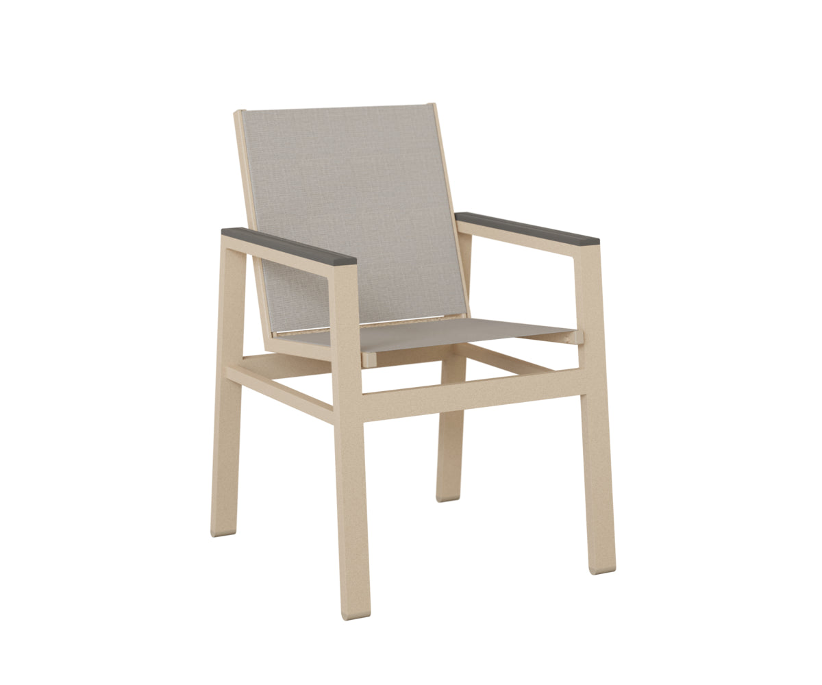 Berlin Gardens Vida Padded Sling Dining Chair