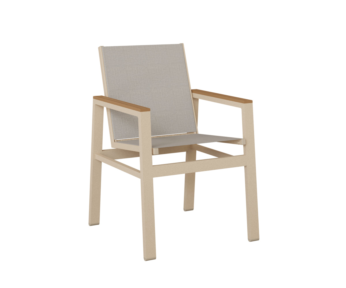 Berlin Gardens Vida Padded Sling Dining Chair