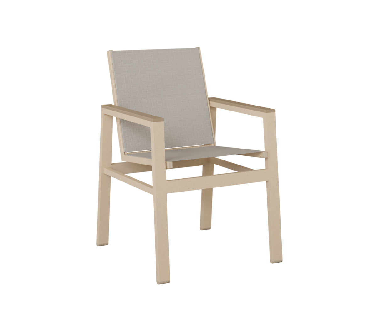 Berlin Gardens Vida Padded Sling Dining Chair