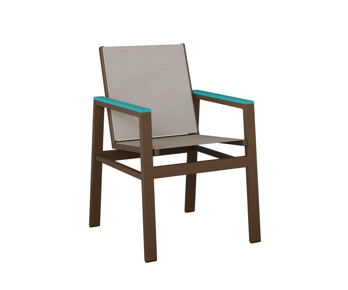 Berlin Gardens Vida Padded Sling Dining Chair