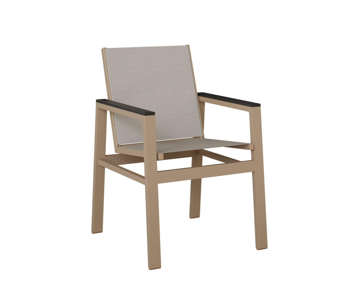 Berlin Gardens Vida Padded Sling Dining Chair