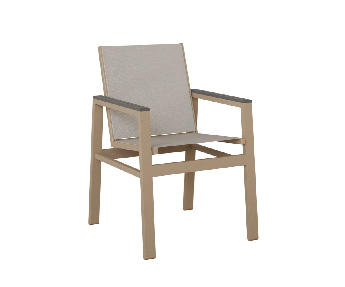Berlin Gardens Vida Padded Sling Dining Chair