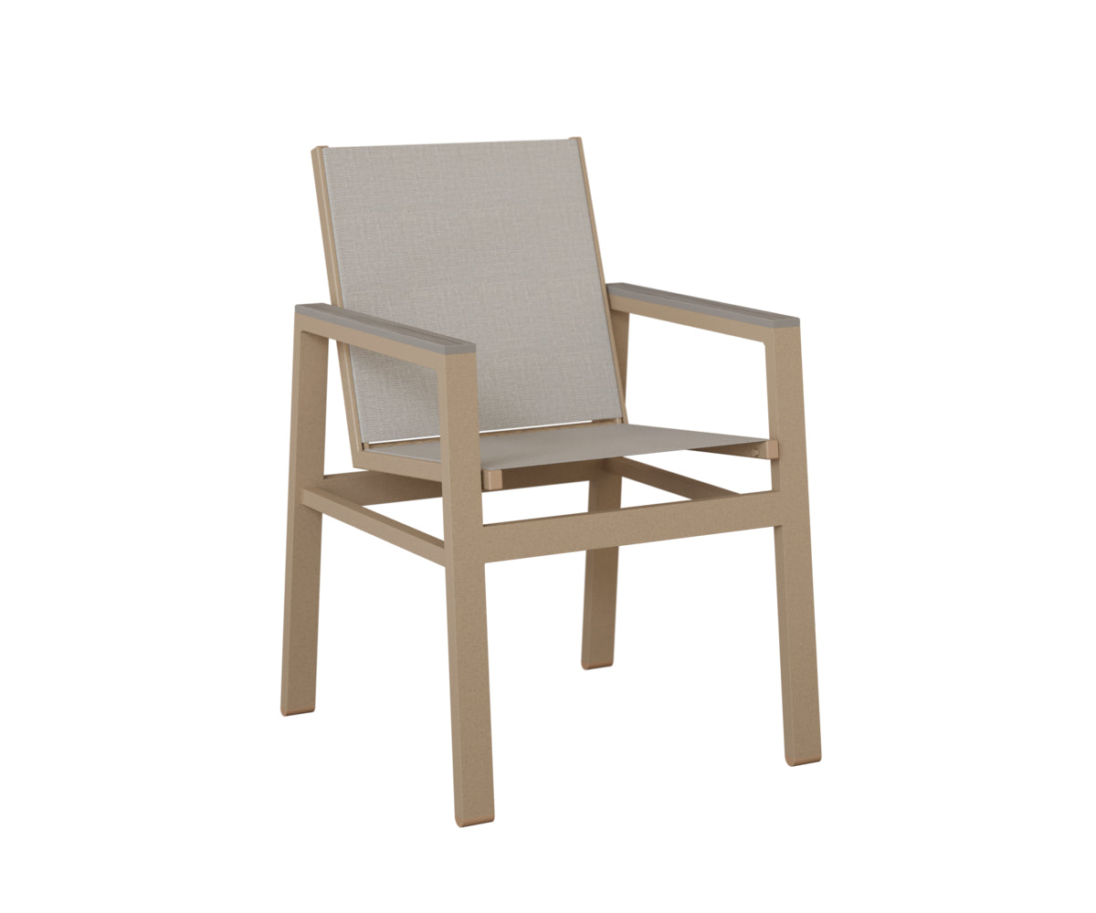 Berlin Gardens Vida Padded Sling Dining Chair