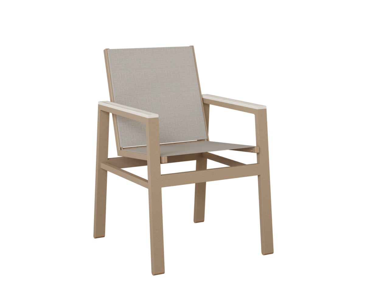 Berlin Gardens Vida Padded Sling Dining Chair