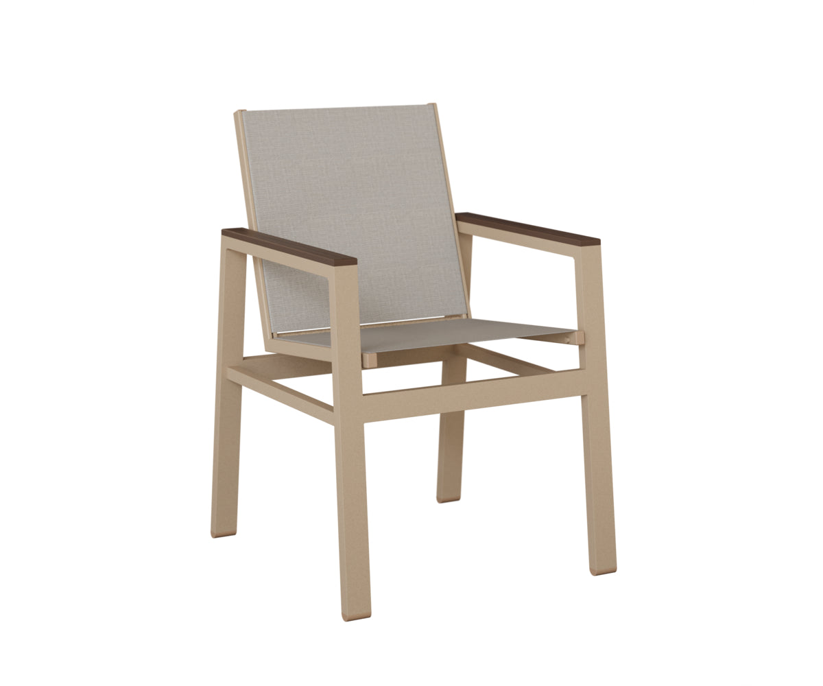 Berlin Gardens Vida Padded Sling Dining Chair