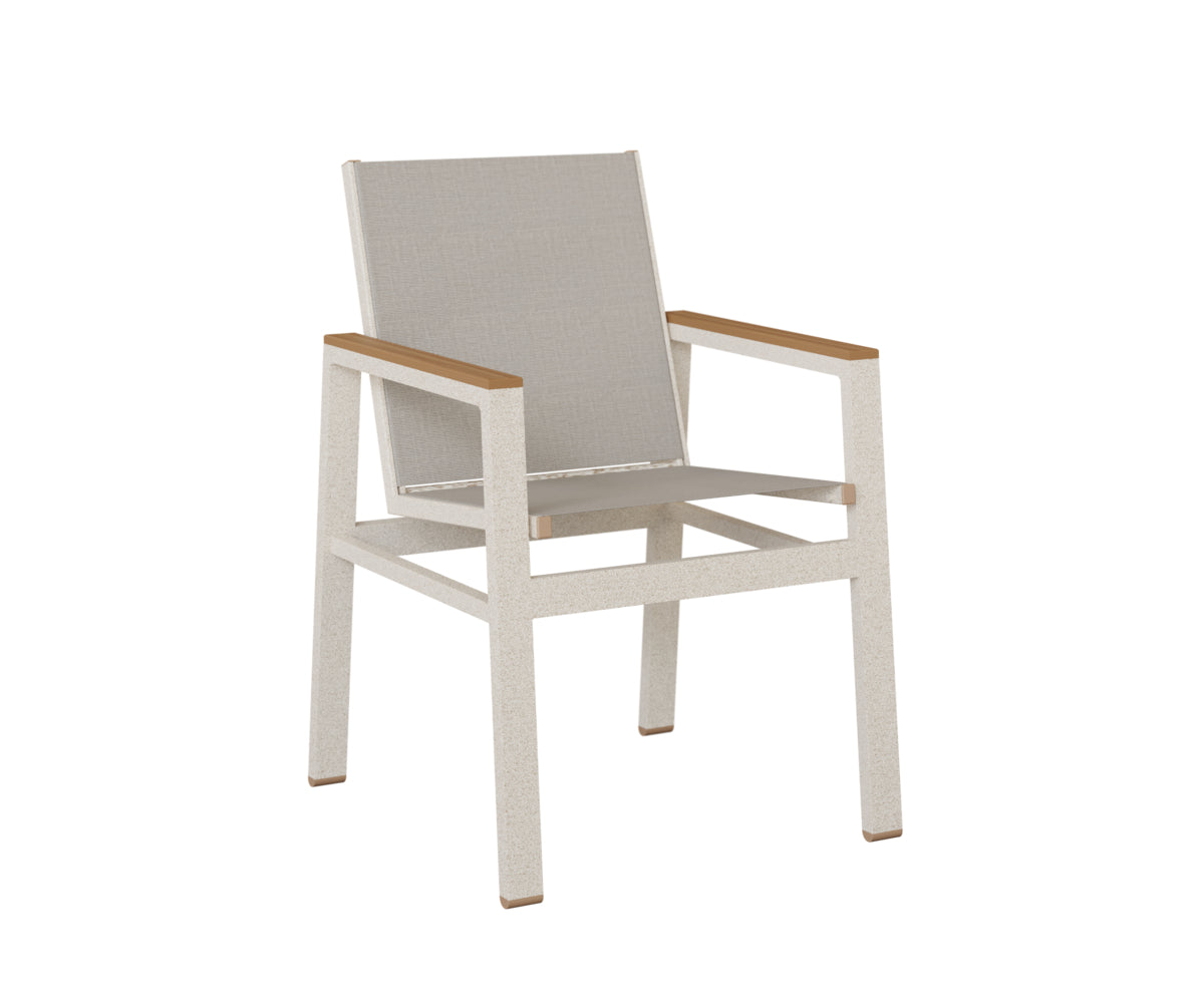 Berlin Gardens Vida Padded Sling Dining Chair