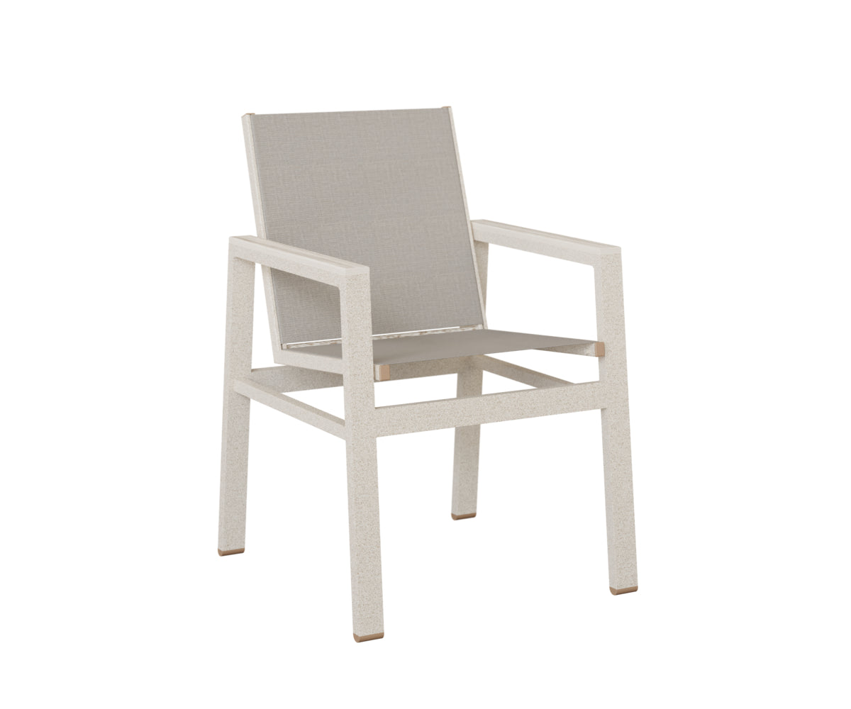 Berlin Gardens Vida Padded Sling Dining Chair