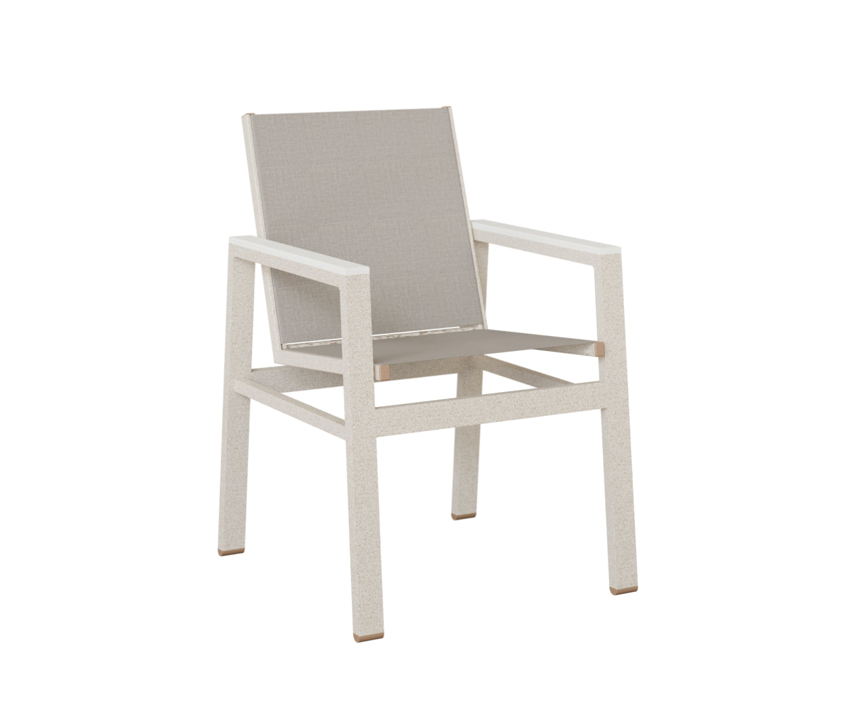 Berlin Gardens Vida Padded Sling Dining Chair