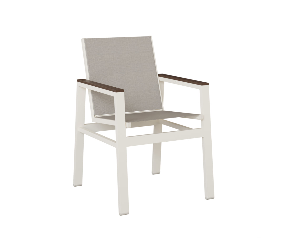 Berlin Gardens Vida Padded Sling Dining Chair