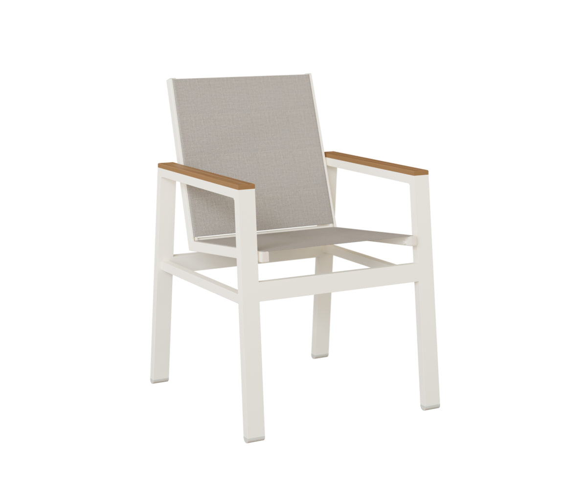 Berlin Gardens Vida Padded Sling Dining Chair