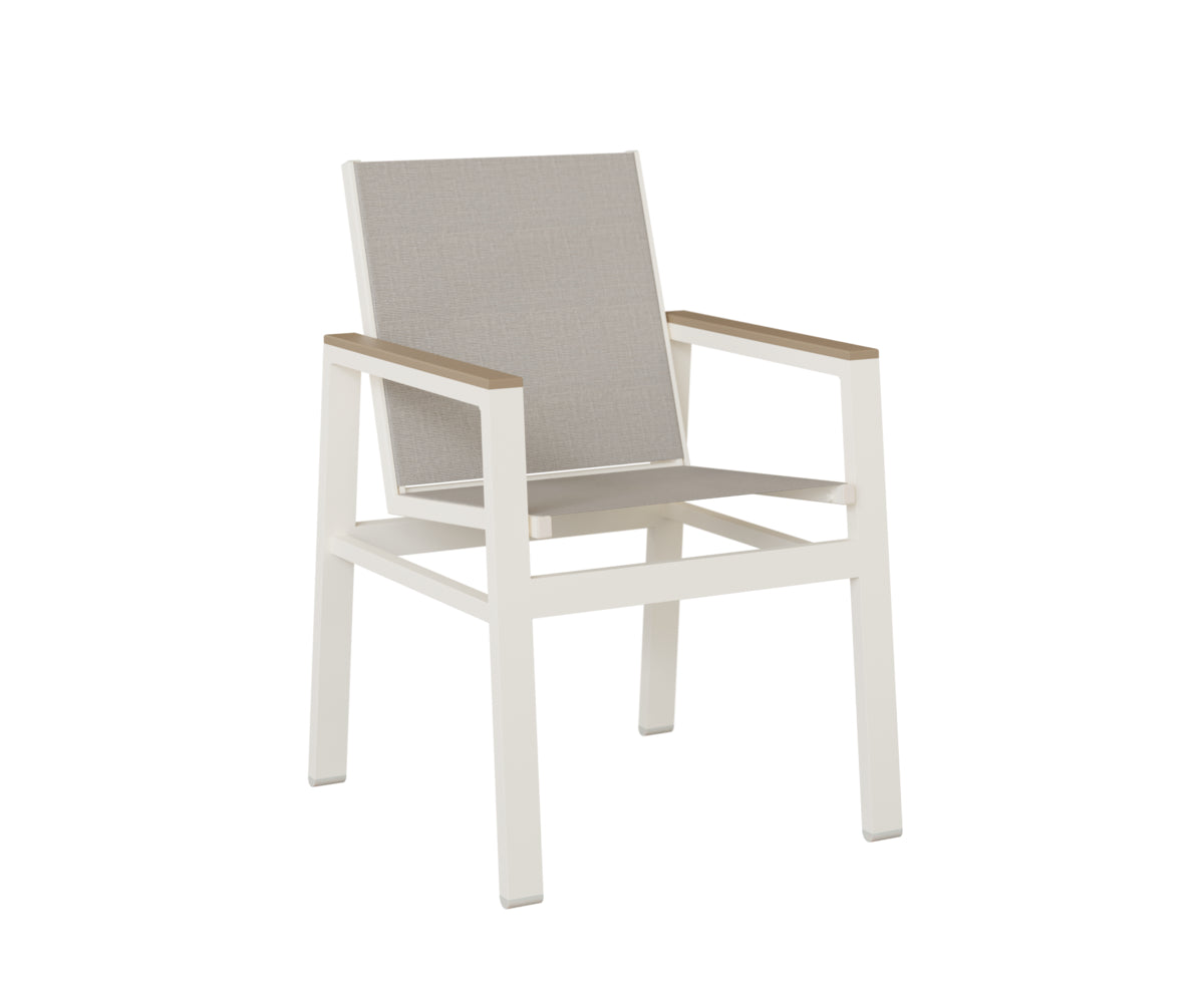 Berlin Gardens Vida Padded Sling Dining Chair
