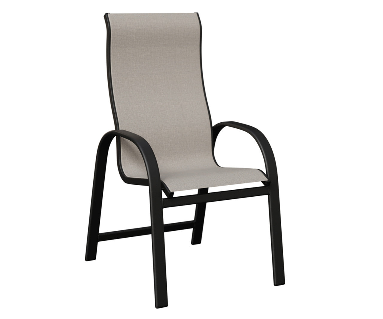 Berlin Gardens Murphy High Back Padded Sling Dining Chair