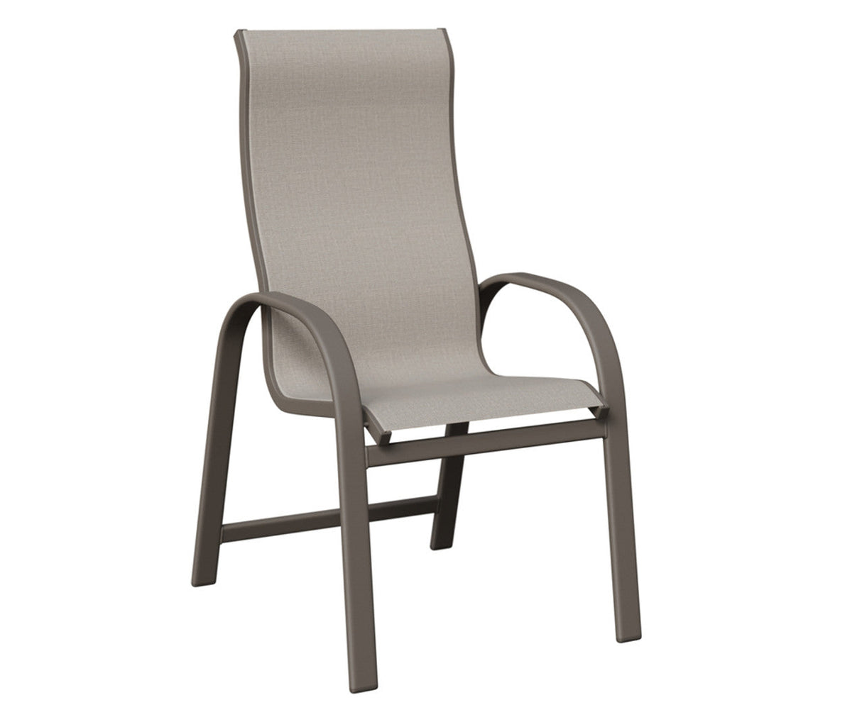 Berlin Gardens Murphy High Back Padded Sling Dining Chair