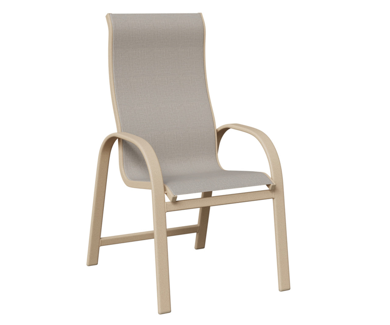 Berlin Gardens Murphy High Back Padded Sling Dining Chair