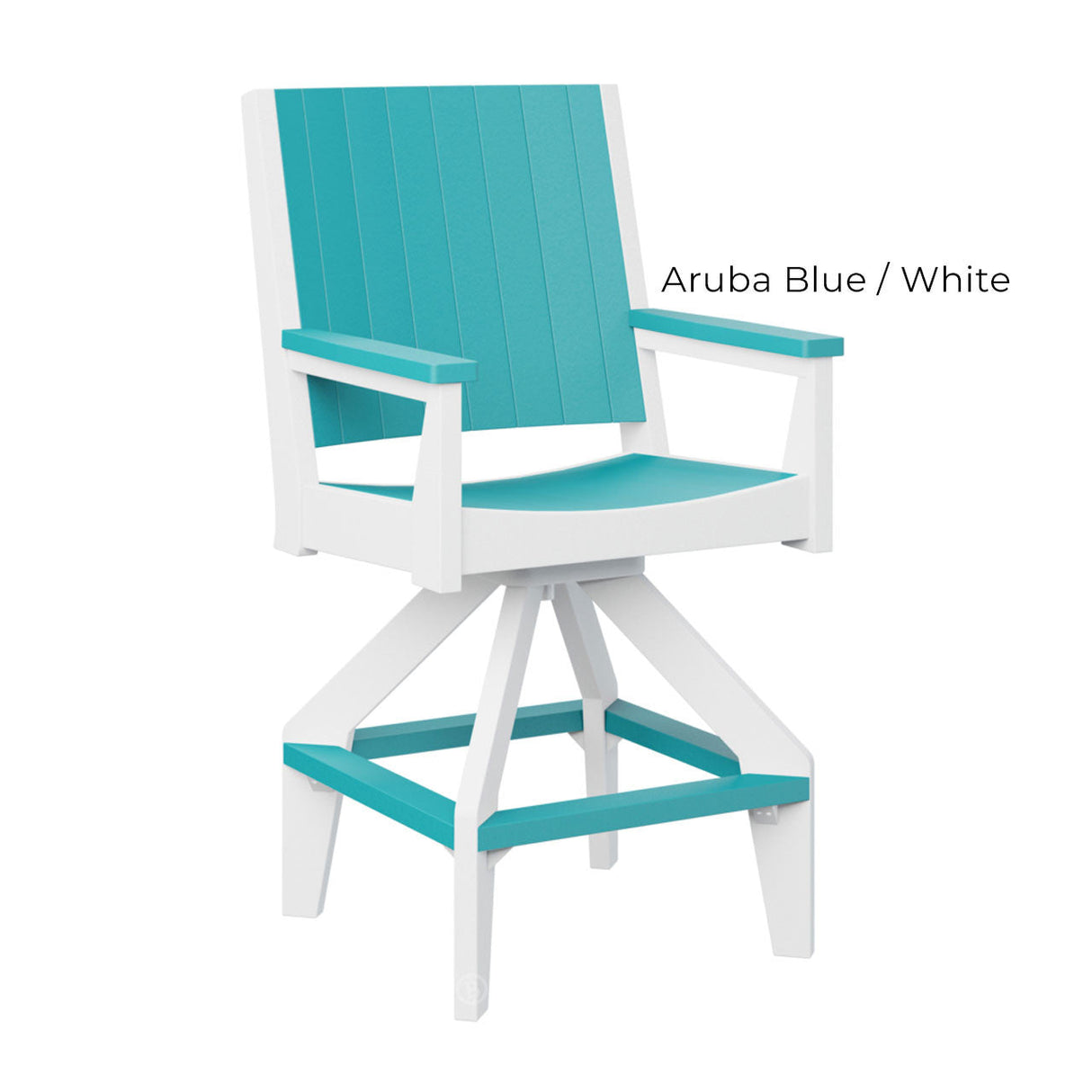 Berlin Gardens Mayhew Chat Swivel Bar Chair