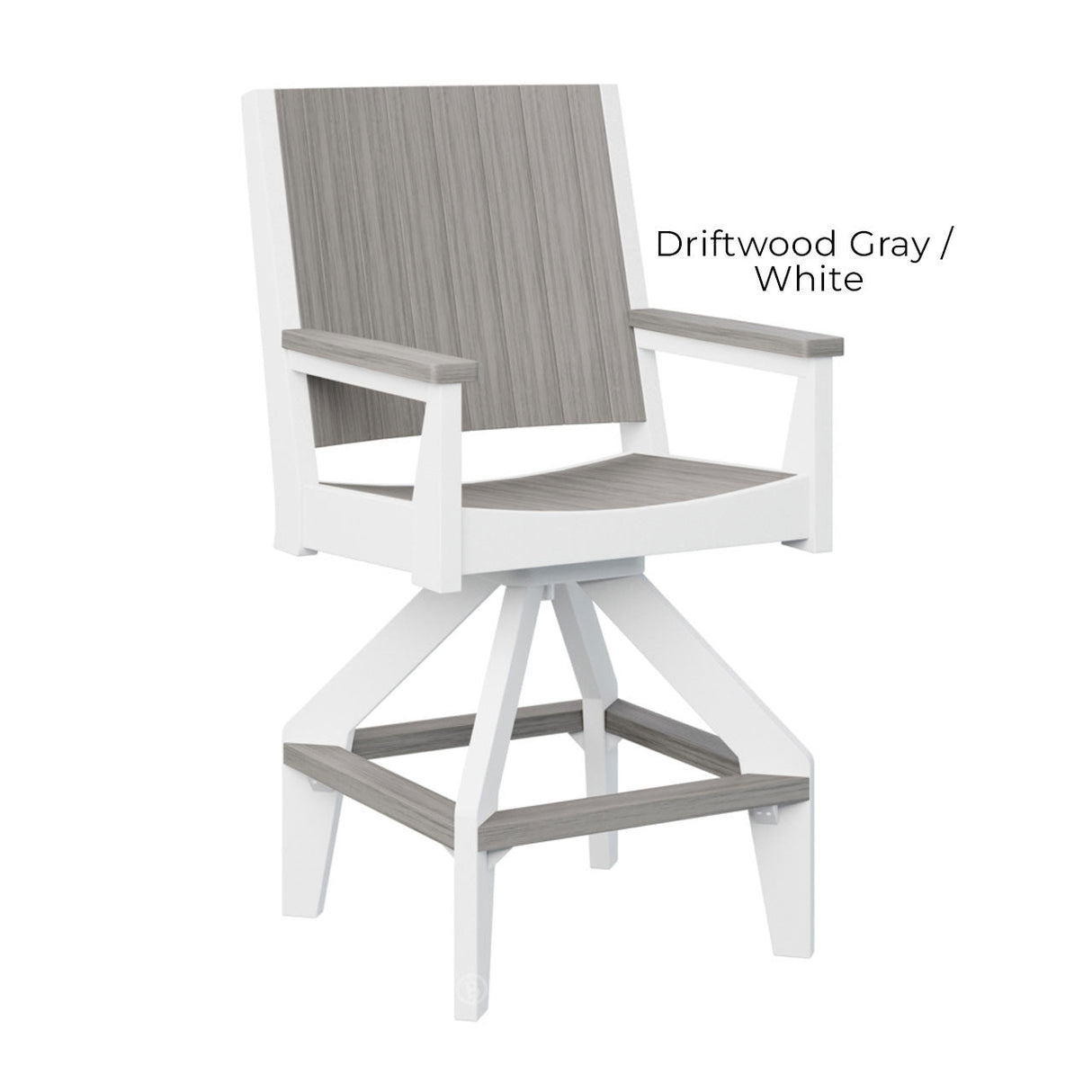 Berlin Gardens Mayhew Chat Swivel Bar Chair