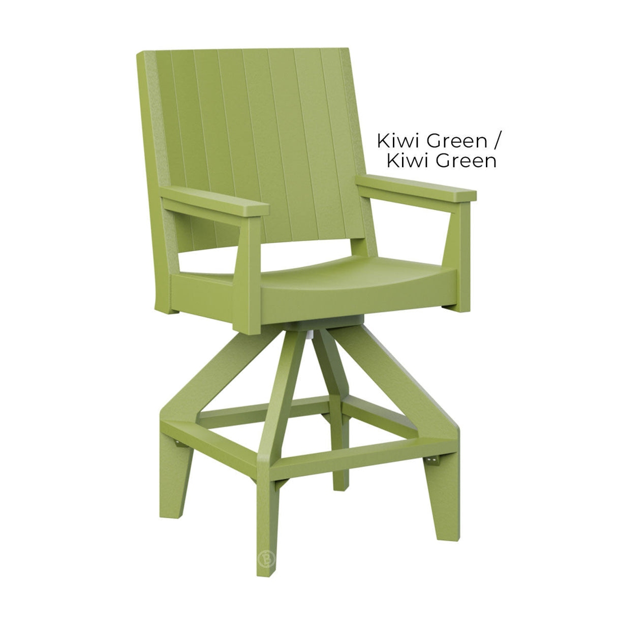 Berlin Gardens Mayhew Chat Swivel Bar Chair