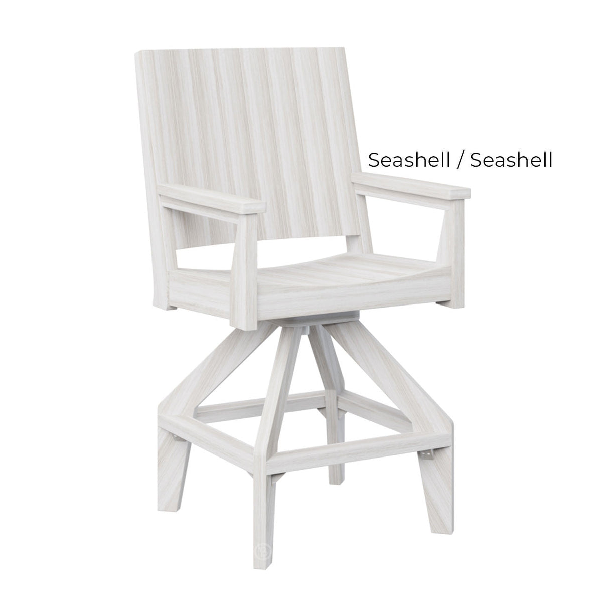 Berlin Gardens Mayhew Chat Swivel Bar Chair