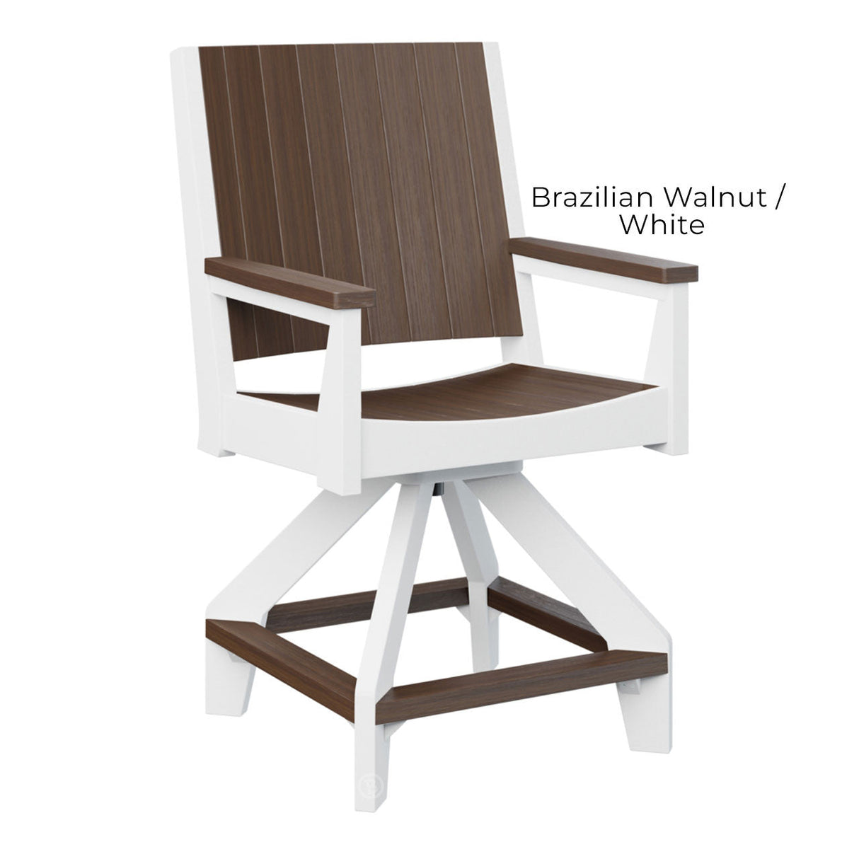 Berlin Gardens Mayhew Chat Swivel Counter Chair