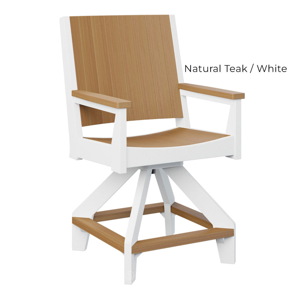 Berlin Gardens Mayhew Chat Swivel Counter Chair