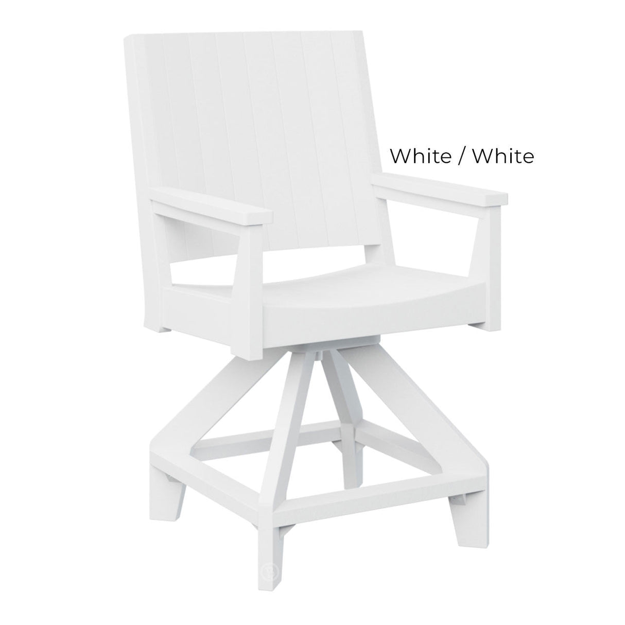 Berlin Gardens Mayhew Chat Swivel Counter Chair