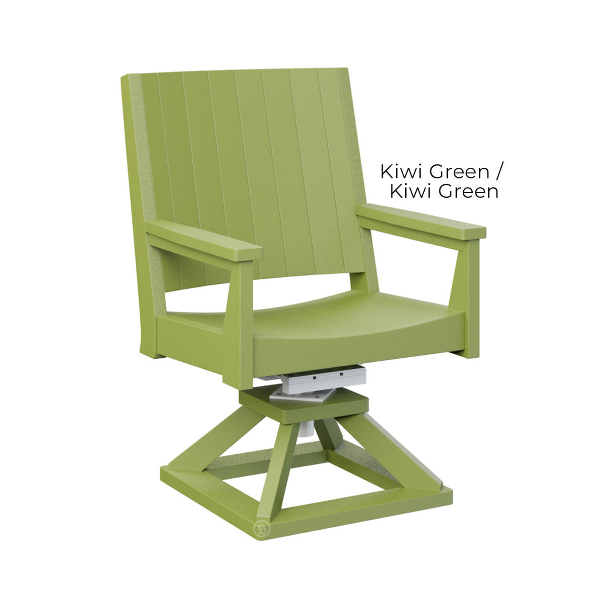 Berlin Gardens Mayhew Chat Swivel Rocker Dining Chair