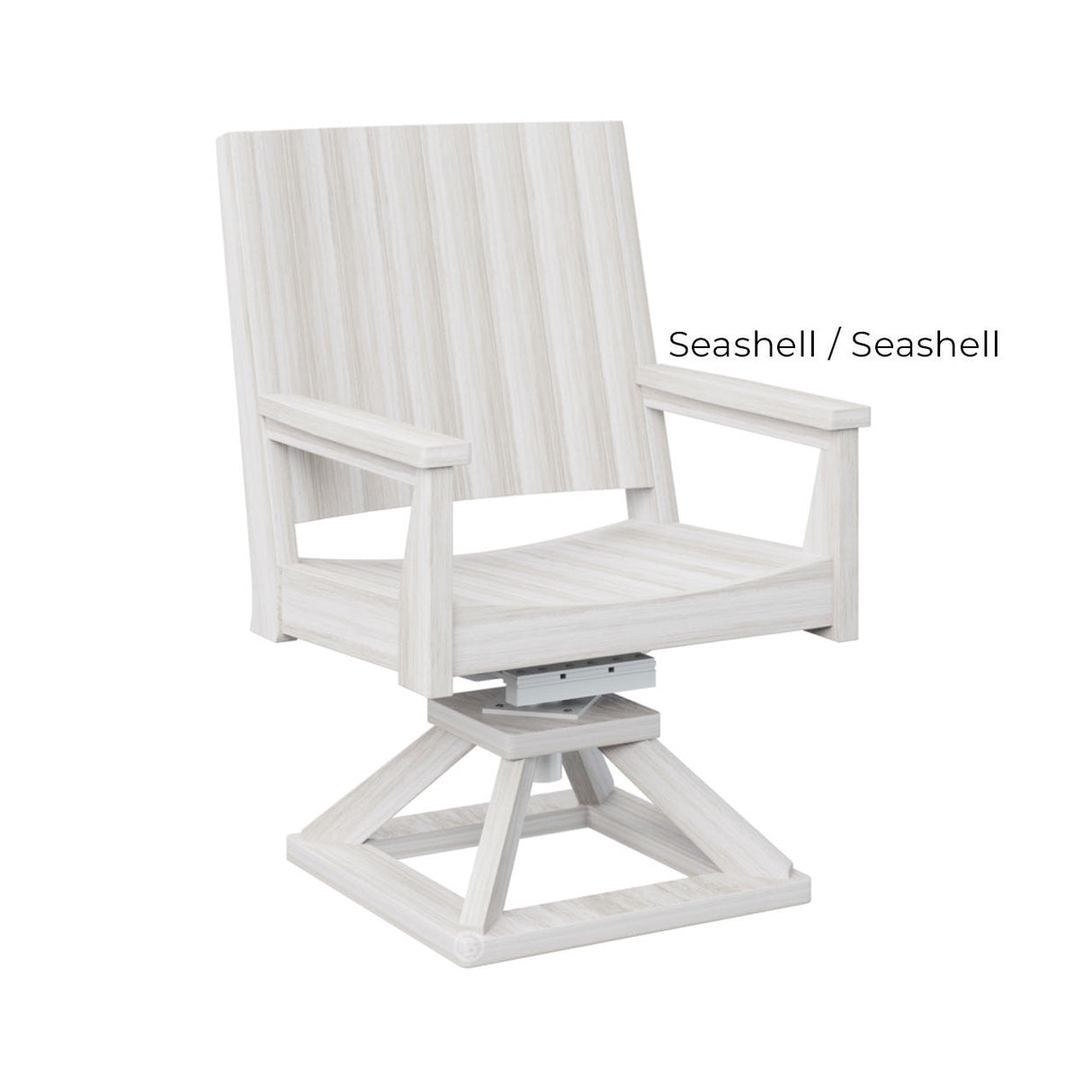 Berlin Gardens Mayhew Chat Swivel Rocker Dining Chair