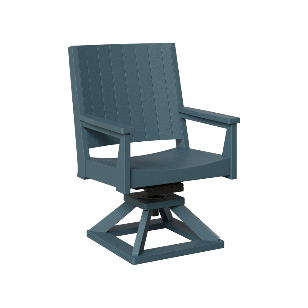 Berlin Gardens Mayhew Chat Swivel Rocker Dining Chair