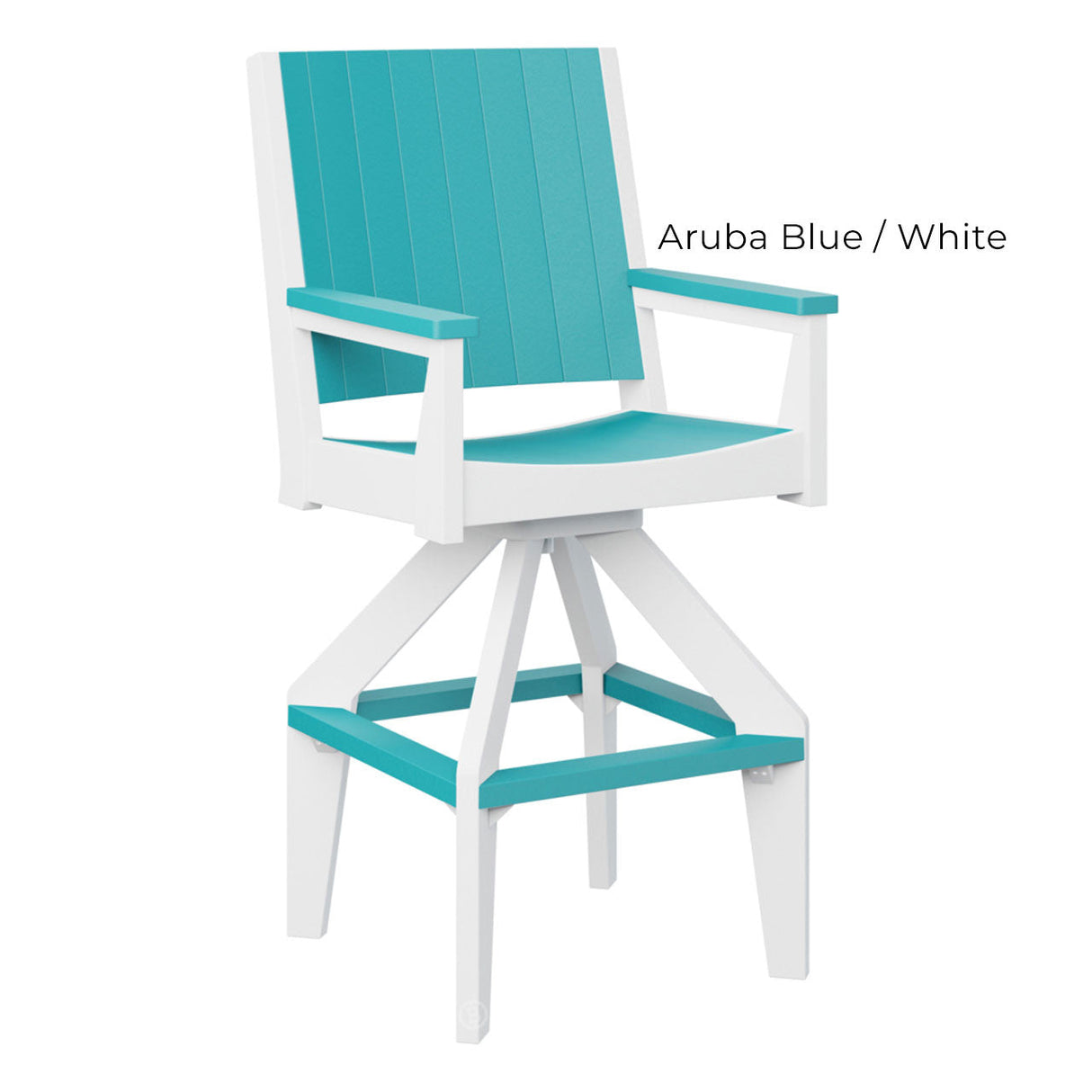 Berlin Gardens Mayhew Chat Swivel Bar XT Chair