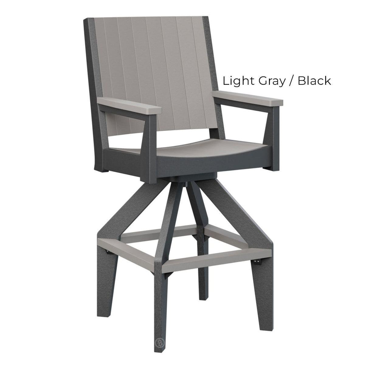 Berlin Gardens Mayhew Chat Swivel Bar XT Chair