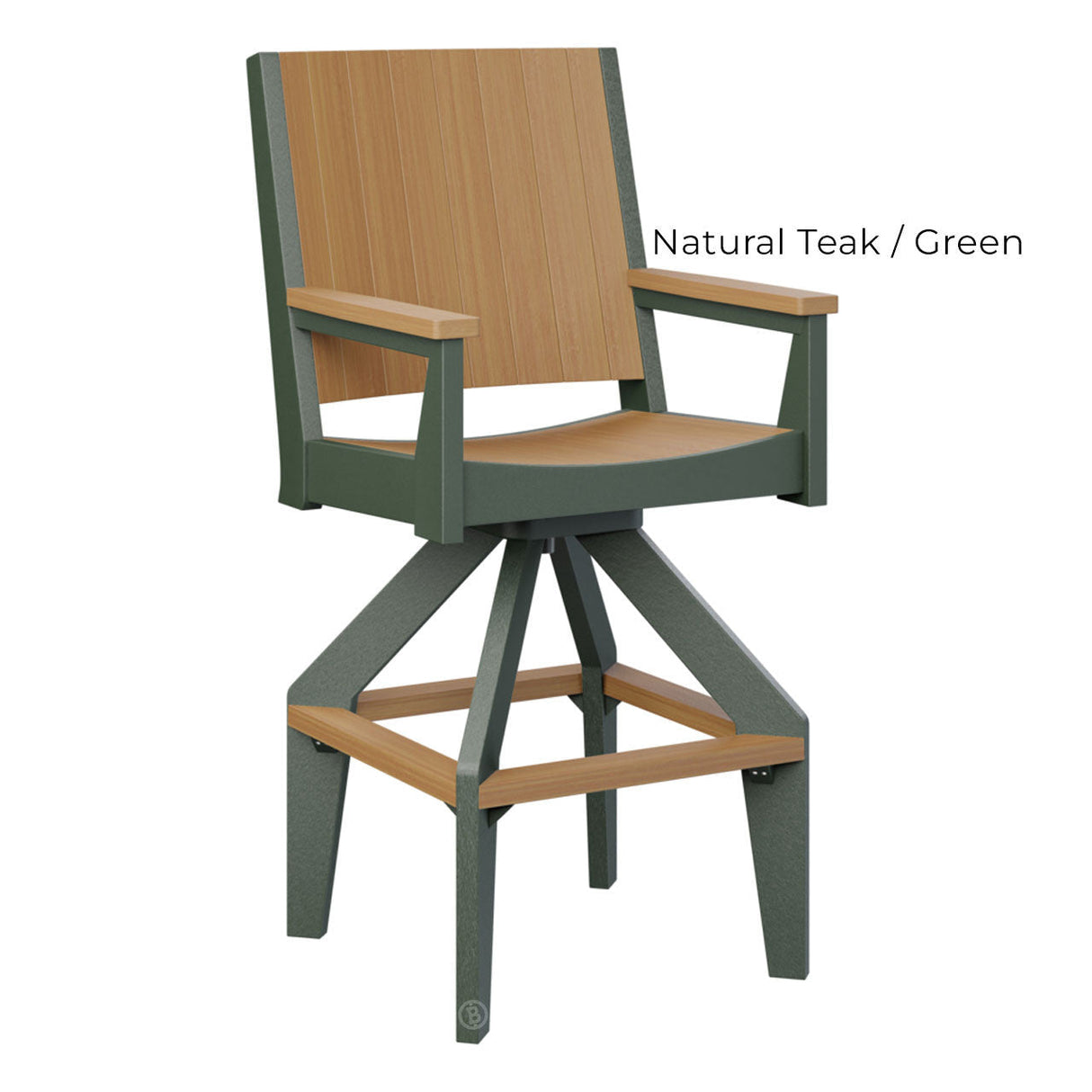 Berlin Gardens Mayhew Chat Swivel Bar XT Chair