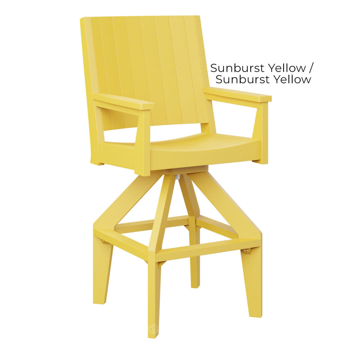 Berlin Gardens Mayhew Chat Swivel Bar XT Chair