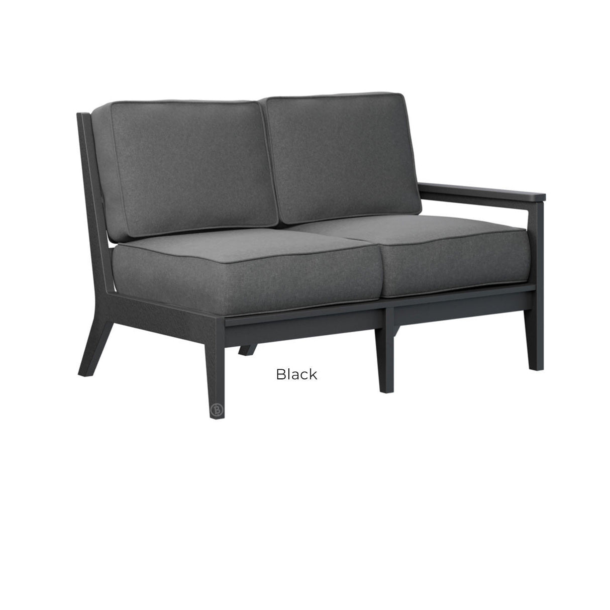 Berlin Gardens Mayhew Left Arm Loveseat