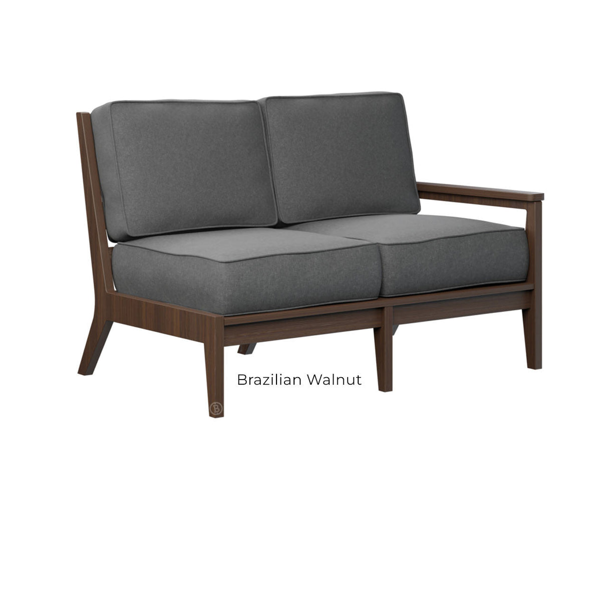 Berlin Gardens Mayhew Left Arm Loveseat