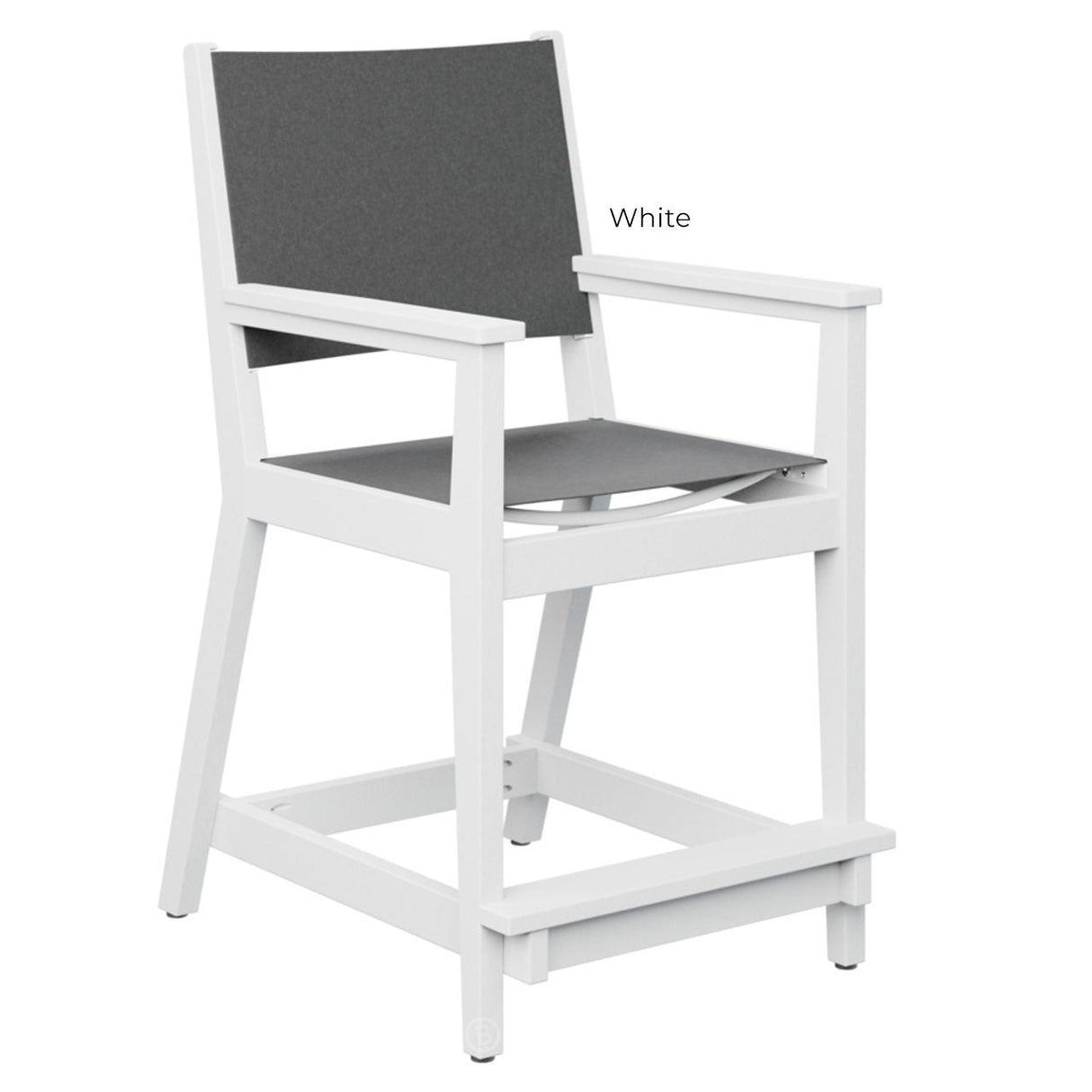 Berlin Gardens Mayhew Sling Counter Arm Chair