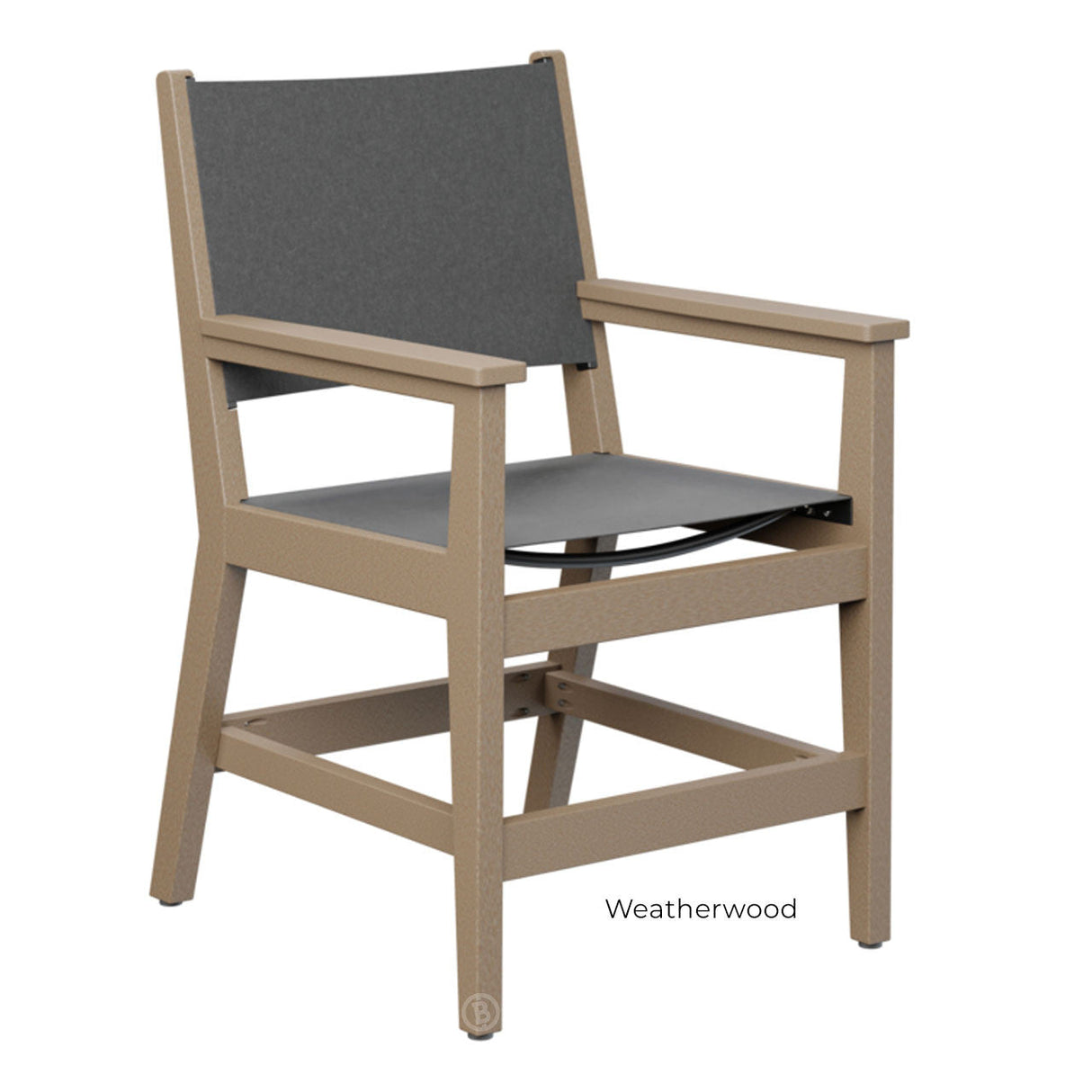 Berlin Gardens Mayhew Sling Dining Arm Chair