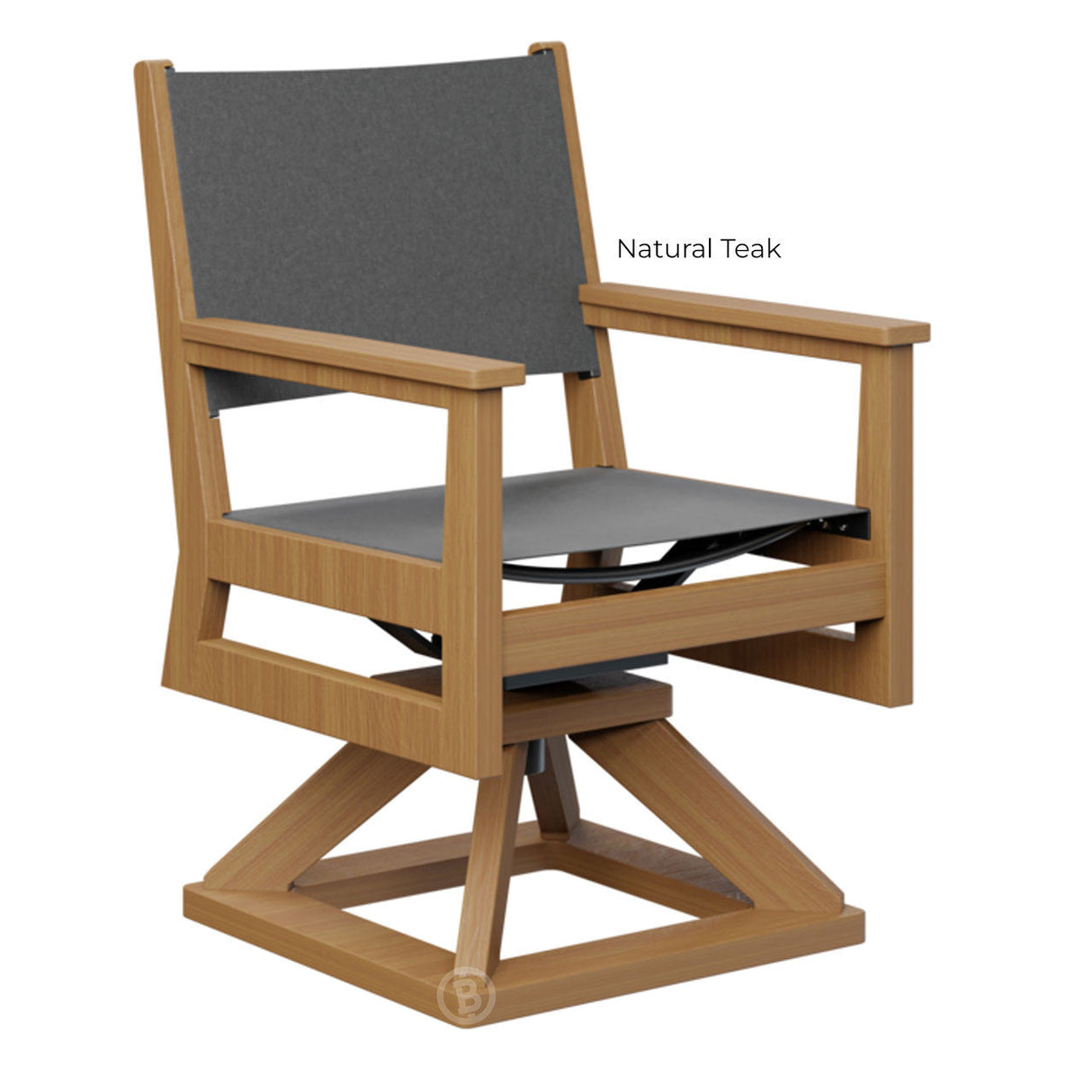 Berlin Gardens Mayhew Sling Swivel Rocker Dining