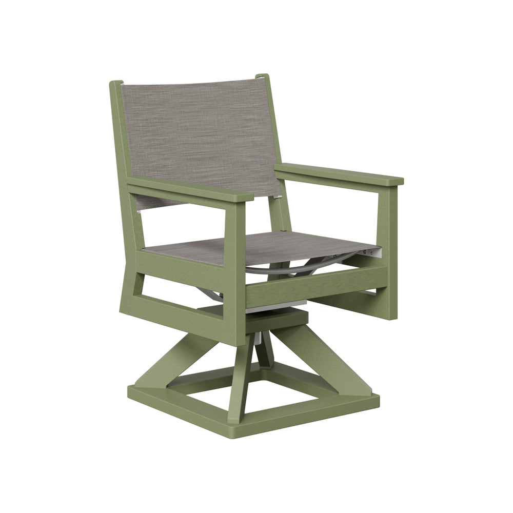 Berlin Gardens Mayhew Sling Swivel Rocker Dining