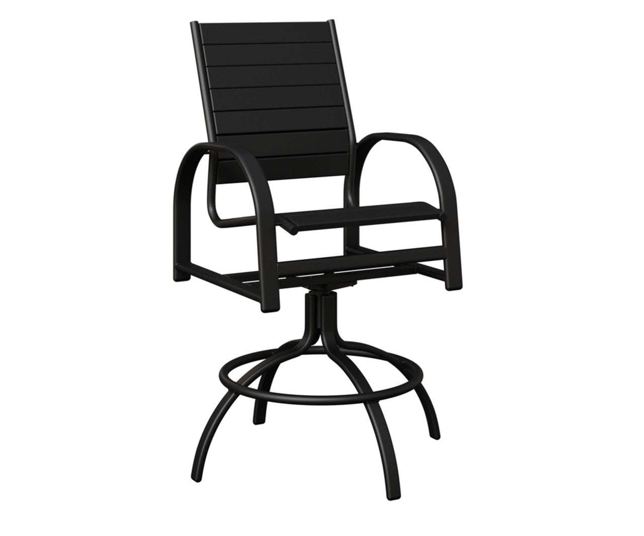Berlin Gardens Murphy Poly Swivel Bar Chair