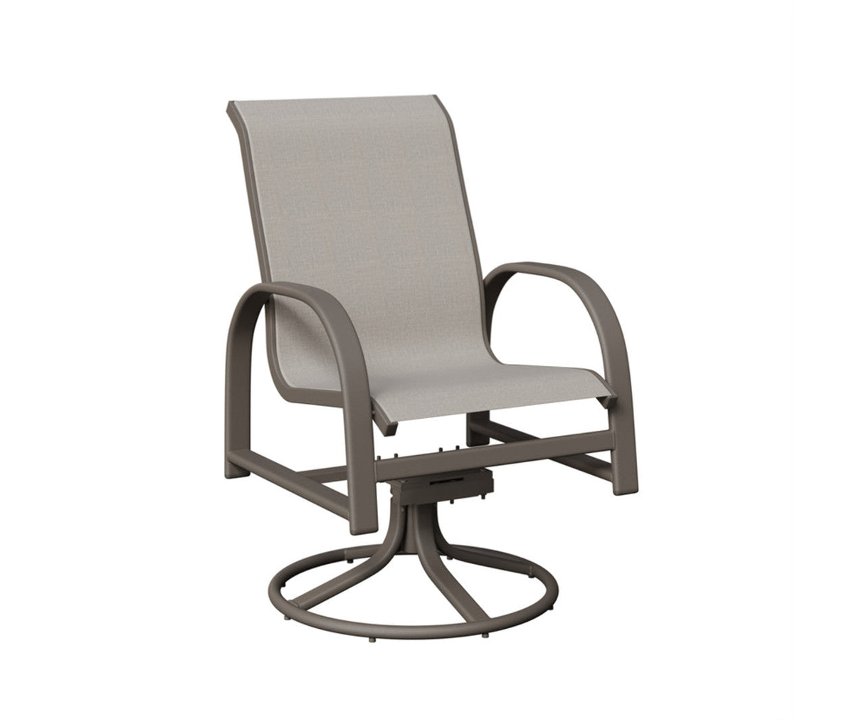 Berlin Gardens Murphy Regular Sling Swivel Rocker Dining Chair