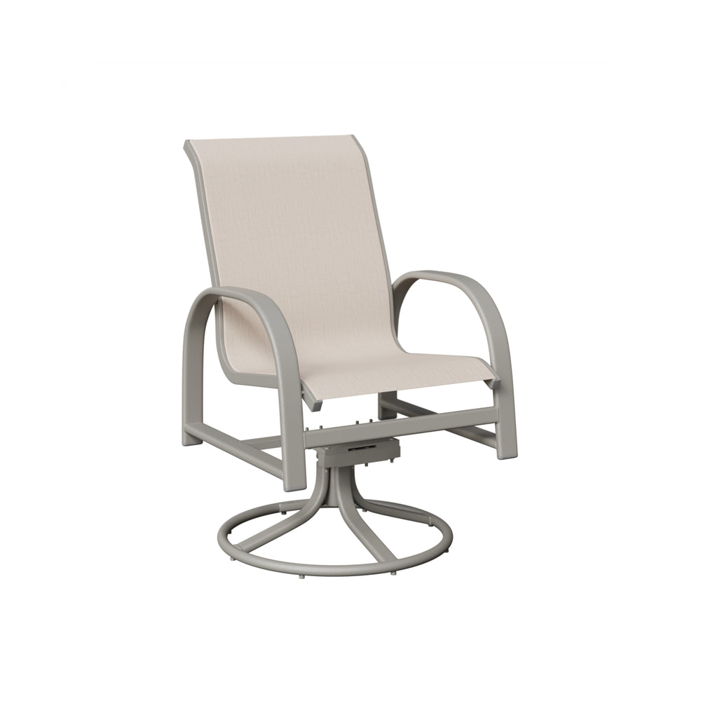 Berlin Gardens Murphy Regular Sling Swivel Rocker Dining Chair