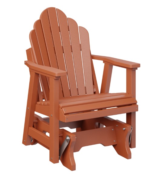 Berlin Gardens Cozi-Back Single Glider with Allochrome Brackets